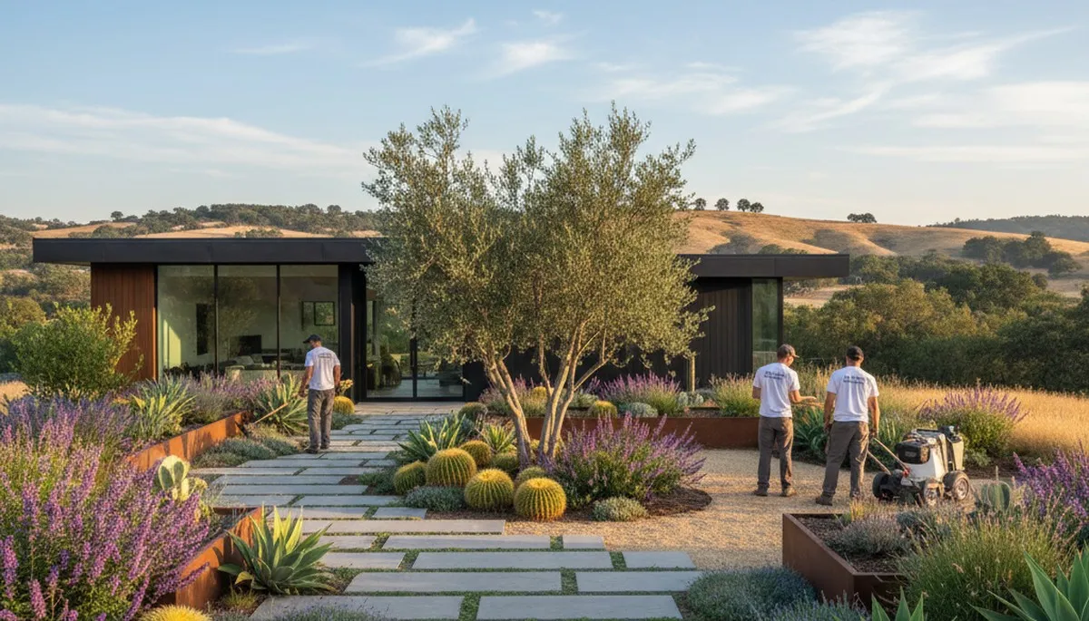 Landscaping service in Sacramento, CA for residential yard design and maintenance